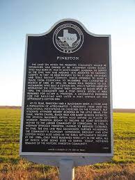 Pinkston Texas Historical Marker Historical Marker Texas History Texas Texans