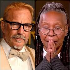 BREAKING NEWS: Kevin Costner Refuses to Share the Stage with Whoopi  Goldberg at the Oscars, Sparking Major Controversy....Detail in comments👇
