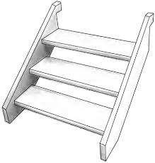 With over 100 different size configurations, you will find the right precast concrete steps and stairs here at shea. Flat Pack Treated Pine Stairs Includes Fixings Demak Timber Hardware