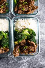 Lighter Mongolian Beef Meal Prep Recipe Beef Recipes Mongolian Beef Healthy Recipes