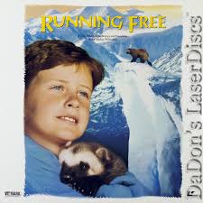 Running Free Rare Family LaserDisc Montgomery Pena