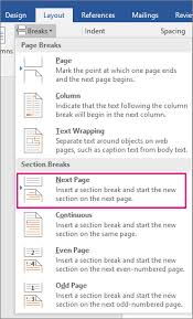 Start Page Numbering Later In Your Document Word Persuasive Writing Page Number Words