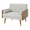 Coaster accent chair with ottomanby coaster home furnishings. 1