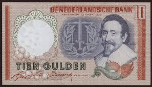 The netherlands use the euro as their official currency. World Banknotes Coins Pictures Old Money Foreign Currency Notes World Paper Money Museum Netherlands 10 Gulden Banknote 1953