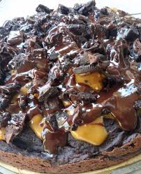 Oreo Erdnussbutter Brownie Cake Baking The Law S Blog