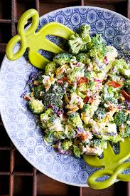 The meat of the day is extremely. Bacon And Broccoli Salad Main Meal Salads Healthy Just Easy Recipes