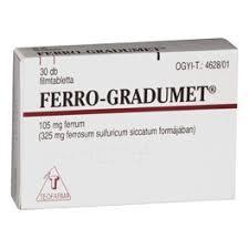 Ferro Gradumet 325 Mg 30 Tablets