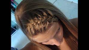 You can do something straight back, you can also do a high chignon which is the lauren conrad look; Lauren Conrad Inspired Braided Headband Tutorial Tasha Farsaci Youtube