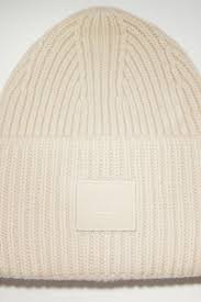 We offer quality styles at the best price and in a sustainable way. Acne Studios Face Logo Beanie Cream Beige