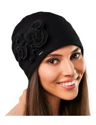 Willi Dámská jarní černá čepice