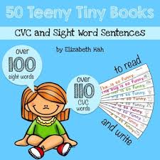 If you are beginning with phonics instruction, cvc words are a good place to start. Little Books With Cvc And Sight Word Sentences Liz S Early Learning Spot