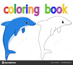 Pada kesempatan kali ini kita akan. Dolphin Gambar Ikan Lumba Lumba Untuk Mewarnai