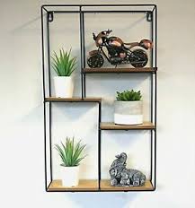 Shop our best selection of bathroom wall shelves at hayneedle, where you can buy online while you explore our room designs and curated looks for tips, ideas & inspiration to help you along the way. New Modern Rectangular Wooden Floating Wall Shelves Bathroom Shelving Unit Black Ebay