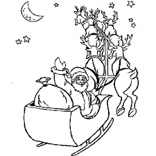 Page pour tout savoir sur le traineau du père noël, l'outil de transport qui me permet de faire la livraison de cadeaux aux enfants chaque année ! Coloriage Traineau Pere Noel En Ligne Gratuit A Imprimer
