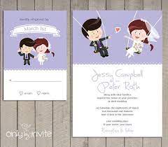 Cartoon Bride Groom On The Swings Wedding Invitation Printable Happy Couple Funny We Funny Wedding Invitations Cartoon Wedding Invitations Wedding Humor