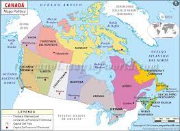 You can find detailed maps of canada cities, maps of provinces and territories, as well as the islands that belong to canada. Mapa De Canada Mapa Politico De Canada