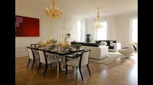 The design of this creative interior looks incredibly harmony and stylish. Living Room Dining Room Modern Interior Design Ideas