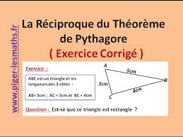Si vous avez du mal, consultez les correction, claires et précises, ou posez vos. Reciproque Du Theoreme De Pythagore Exercice Corrige Math 4eme Et 3eme Youtube