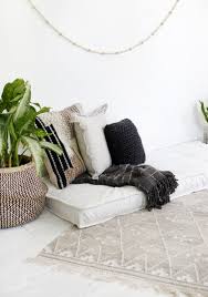 The easiest way to instantly update your spaces for the season is to revamp your outdoor cushions! Diy Daybed Cushion The Merrythought