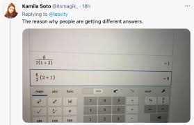 Sorun, işlemlerin hangi sırayla yapılacak olmasında. 6 2 1 2 Know Your Meme