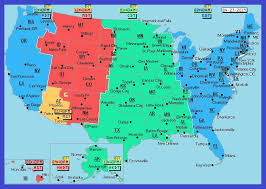 Even so, sometimes it is easier to take advantage of the. Usa Time Zone Map Large Printable Colorful State With Cities Map Whatsanswer