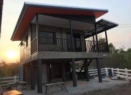 บ านแนวโมเด ร นลอฟท ยกพ นส ง ผน งป นเปล อย งบก อสร าง 470 000 บาท ฟาร มเฮาส สม ยใหม ร ปแบบบ าน บ านในฝ น