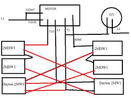 Dayton Motor Wiring Schematic Wiring Diagram