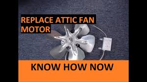 Exhaust fan motor replacement with rs775 dc motor rs775 motor project #rs775 #exhaust. How To Replace Air Vent Attic Fan Motor Youtube