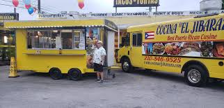 Food trucks are vehicles that are set up to cook and sell food in a commercial endeavor. Puerto Rican Food Truck