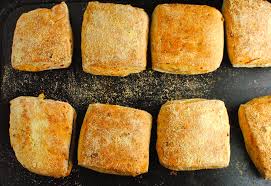 Cheddar and Black Pepper 'English' Muffins - food to glow