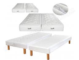 Tediber associe la qualité hôtelière à un confort parfait. Ensemble Matelas Sommier 2 X 80 X 200 Ub Design Ensemble Hostel M 2x80x200cm Reliable