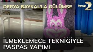 Derya Baykal La Gulumse Ilmeklemece Teknigiyle Paspas Yapimi Youtube Paspas Gulumseme Orgu
