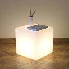 Cube Lit Table Cube Light Cube Lamps Cube Side Table
