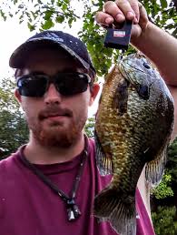 Deaf angler loves ultralight panfishing too. This bluegill is 10.5” 👊🏾