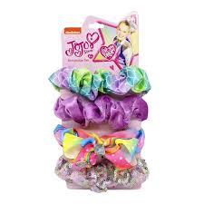 jojo siwa jojo siwa girls scrunchie 4 pack walmart com in 2021 jojo siwa bows jojo siwa birthday girl birthday party gifts