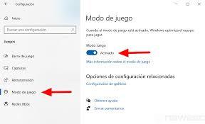 Si quiere aprender a utitlizar la barra de juegos. Modo Juego En Windows 10 Como Activarlo Newesc