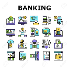 Opening an online bank account is generally safe and uncomplicated. Online Banking Finance Collection Icons Set Vector Online Banking Payment And Bank Account Electronic Money And Wallet Purchase Report Discharge Concept Linear Pictograms Contour Illustrations Royalty Free Cliparts Vectors And Stock Illustration