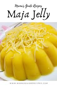 Loading This Maja Jelly Recipe Is So Delicious Specially With Lots Of Grated Cheese On Top Garnish It Is Jelly Recipes Desserts Jelly Recipes Maja Recipe