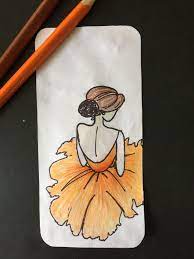 Girl Colour Pencil Color Pencil Art Color Pencil Sketch Colorful Drawings