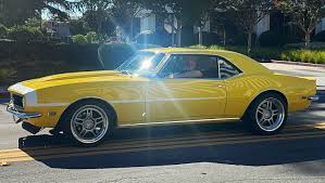 Image result for Canary Yellow 1968 AC Cars