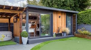 Garden Office And Studio Guest Room Also Great For Girls Night In Garden Home Office Garden Office Office Pods