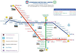 hyderabad metro rail route map timings ticket price fares hmrl