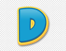 Facebook logo png in golden glitter luxury design. Blue And Yellow D Logo Patrol Letter Alphabet Others Paw Logo Lyrics Png Pngwing