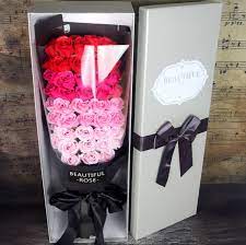 An absolutely gorgeous bouquet of premium flowers for valentine's day! 51 Soap Roses Bouquet Flowers For Valentine S Day Anniversary Birthday Flower Bouquet Gift For Girlfriend Wife With Gif Box Buy Soap Bouquet Flowers Flower Bouquet Gift 51 Flower Bouquet Product On Alibaba Com