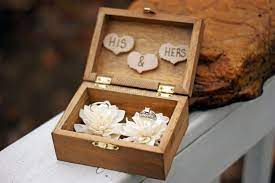 Wedding Ring Box Wedding Ring Holder Ring Bearer Box Wedding Ring Bearer Boxes Wedding Ring Box Rustic Wedding Ring Bearer