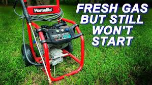 Homelite Pressure Washer Fuel System Plugged Pt 1