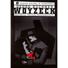 Woyzeck, Buchner, Polish Theater Poster