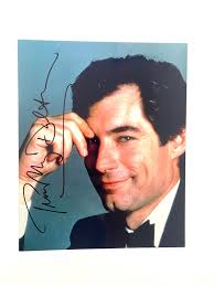 Timothy Dalton hand signed autograph 8x10 photo Photographs