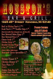 Maybe you would like to learn more about one of these? Houston S Bar Grill Menu In Kenosha Wisconsin Usa