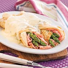 Crepes Farcies Au Jambon Et Asperges Crepe Farcie Recettes De Cuisine Recette